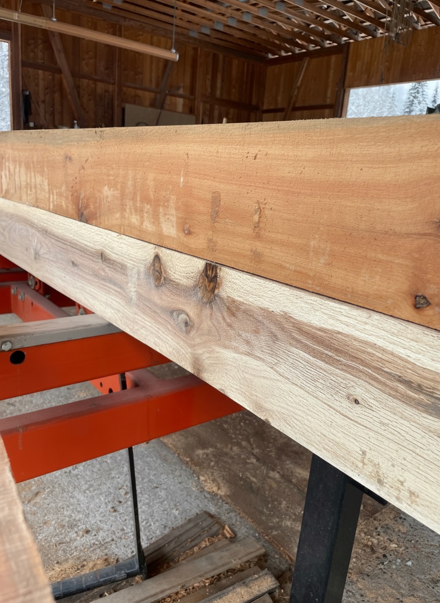 Rough Cut Beams & Stringers - Horsefly Wood Products